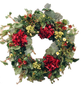ghirlanda-di-natale-con-ortensie