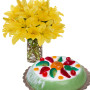 bouquet-di-gigli-con-cassata-siciliana